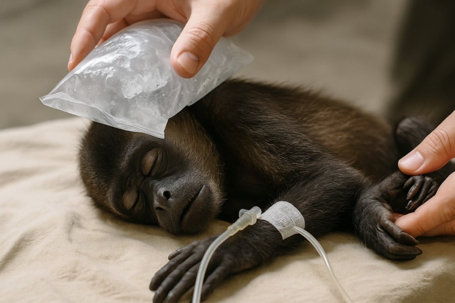 【猿が気絶して落下】酷暑が動物たちをも「死滅させている」