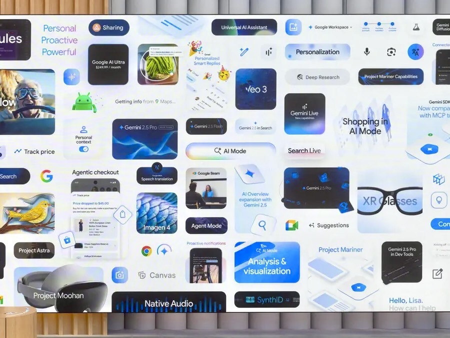 5分でわかるGoogle I/O発表まとめ--ChromeのAIモード、AI動画生成Flow、究極の3D会議Beam