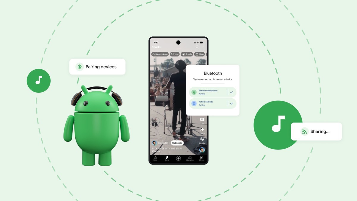 Androidユーザー必見！複数のヘッドホンで同時に音楽や映画を楽しむ「オーディオ共有」がついに本格化（ライフハッカー・ジャパン）