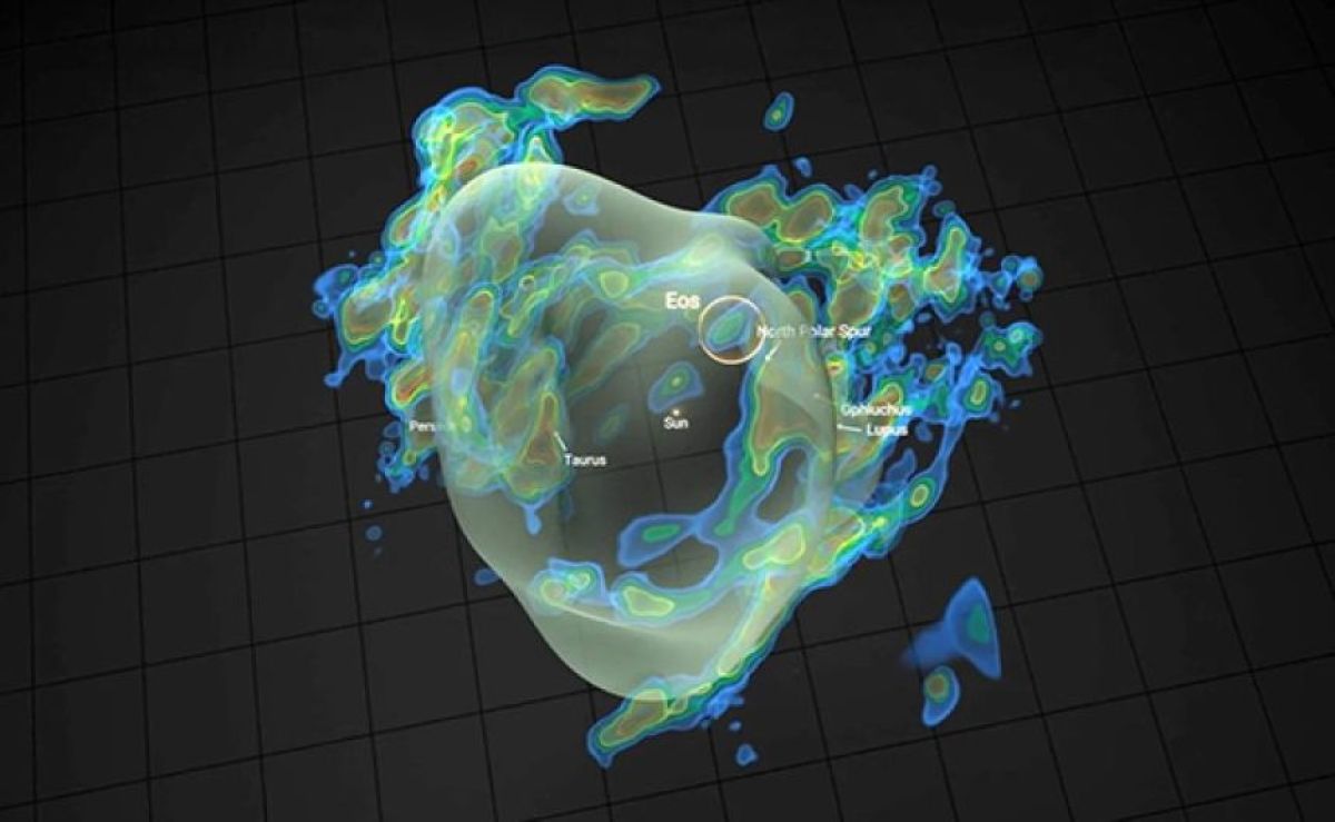地球のそばで観測史上最大級の分子雲が発見される
