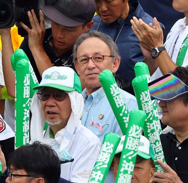 辺野古事故 犠牲者の父が玉城デニー知事に「平和学習」について質問 過去には現地高校との交流プログラムがあった