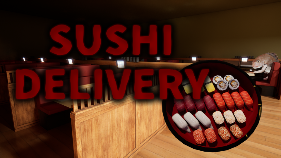 『SUSHI DELIVERY』が9月22日にSteamにて配信開始。ループ型の精神的ホラーゲーム