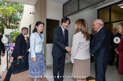 秋篠宮ご夫妻、眞子さんに触れながらパラグアイ訪問を感謝「長女が植えたサクラの樹の花が…」