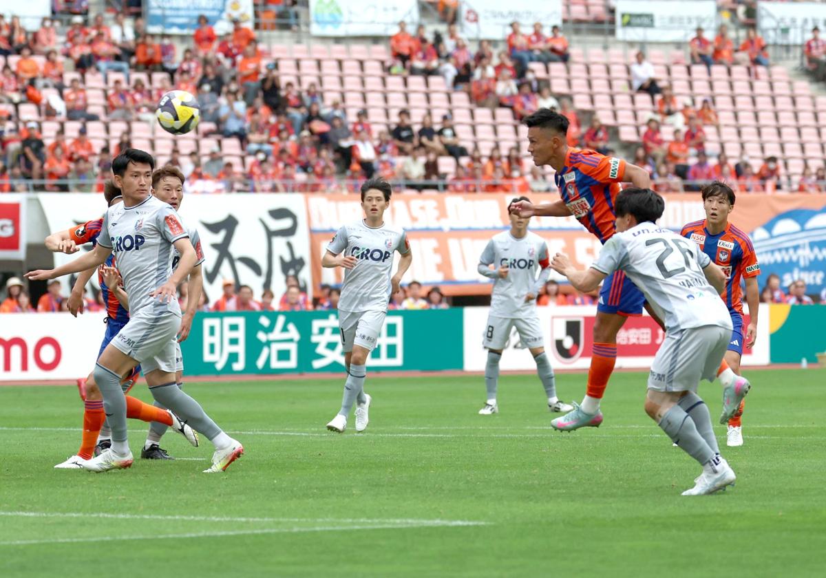 ［Ｊ１アルビレックス新潟］同点に追い付く意地も…勝ち点3遠く 1-1で岡山と引き分け、14戦勝ちなし