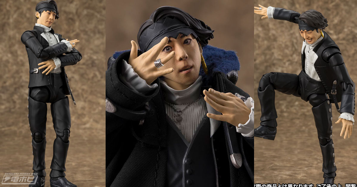 『岸辺露伴は動かない 懺悔室』岸辺露伴がS.H.Figuartsでアクションフィギュア化！今作の衣裳デザインを制作スタッフ監修のもと再現！布製のコートも付属！