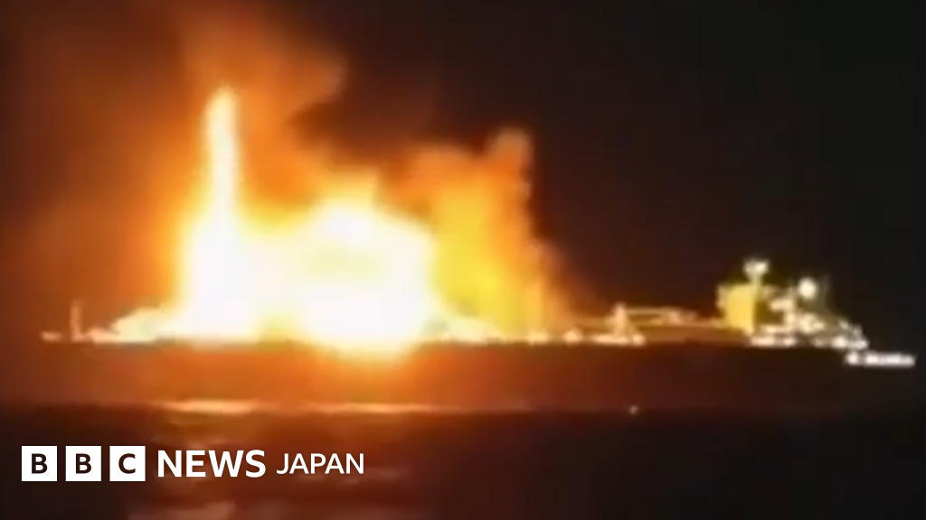 ロシアのタンカー、地中海で沈没 ロシアはウクライナのドローン攻撃だと非難