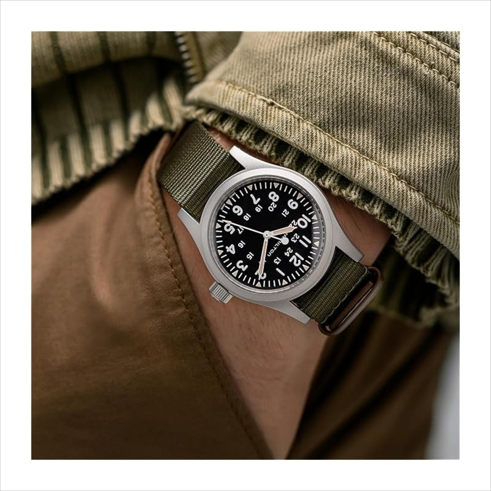 「さすがの存在感」HAMILTON（ハミルトン）の“ミリタリーウォッチ”が大人気 「男心をくすぐる形状と配色」「ネジを巻き上げる感触が心地良い」