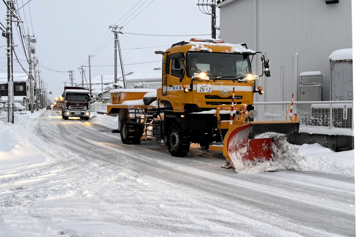 福井県、次の大雪ピークは…25日までの予想降雪量一覧 再び警報級のおそれ