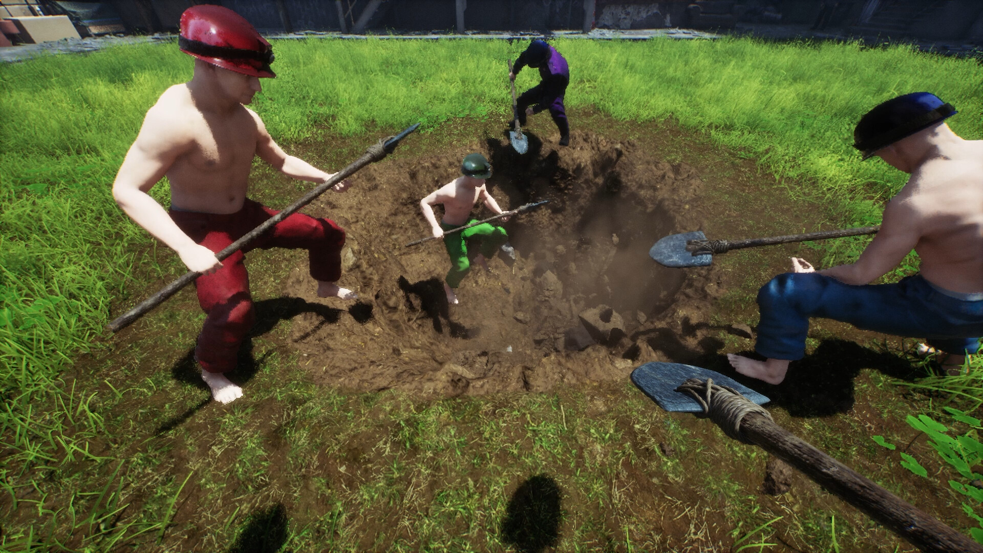 『Keep Digging』発表。最大8人マルチ可能な、地下1000ｍまで穴を掘るゲーム