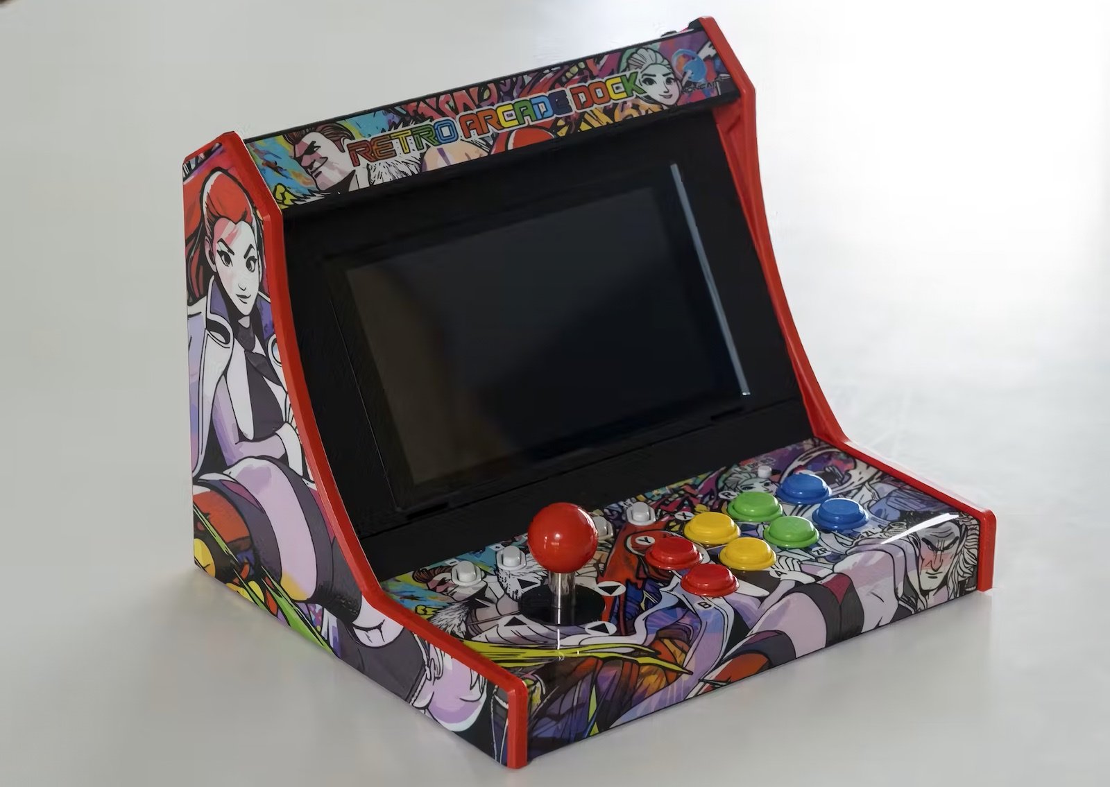 Nintendo Switch/Switch 2を“ミニアーケード筐体化”する「レトロアーケードドック」発表。Switch本体を装着しゲームセンター感覚でプレイできる