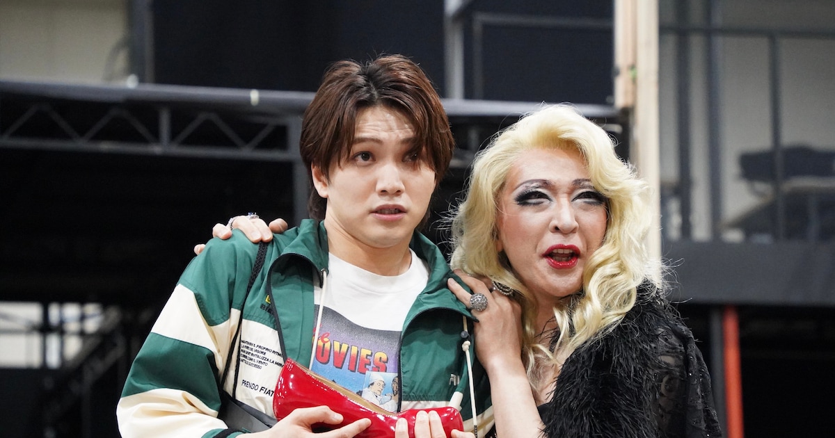 「ジェイミー」順調な稽古に三浦宏規「やっぱり僕はダンサー」、髙橋颯は写真撮影で「ハイ、ヒール！」（稽古場 / 会見レポート / 写真29枚）