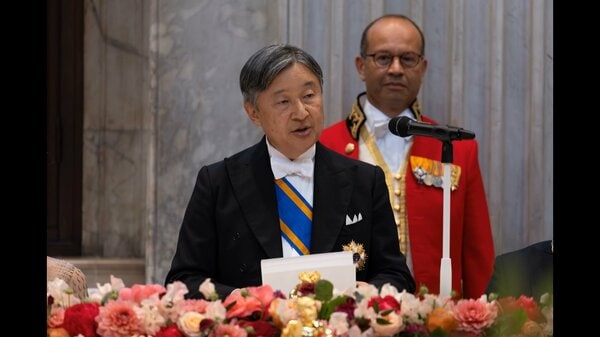 オランダ訪問中の両陛下が晩さん会に 先の大戦に触れ「永続的な友好親善と協力関係を」 旧日本軍による捕虜経験者の子孫とも会話