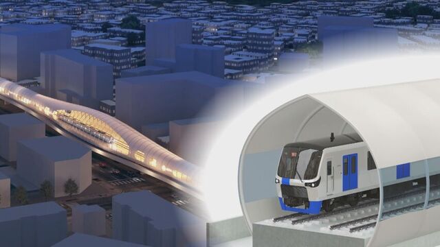 市営地下鉄東西線の手稲区への延伸 １キロあたり約４００億円のコストを高架化で減らせる？