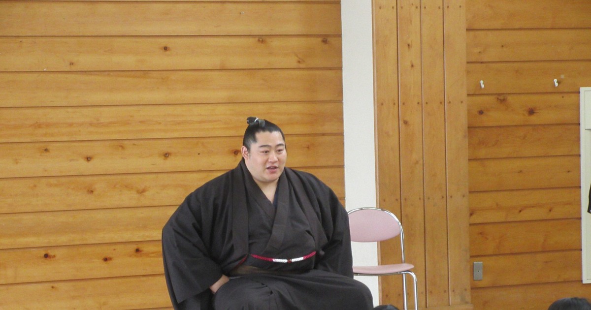 遠藤が引退前に地元・石川で果たした「務め」 大相撲