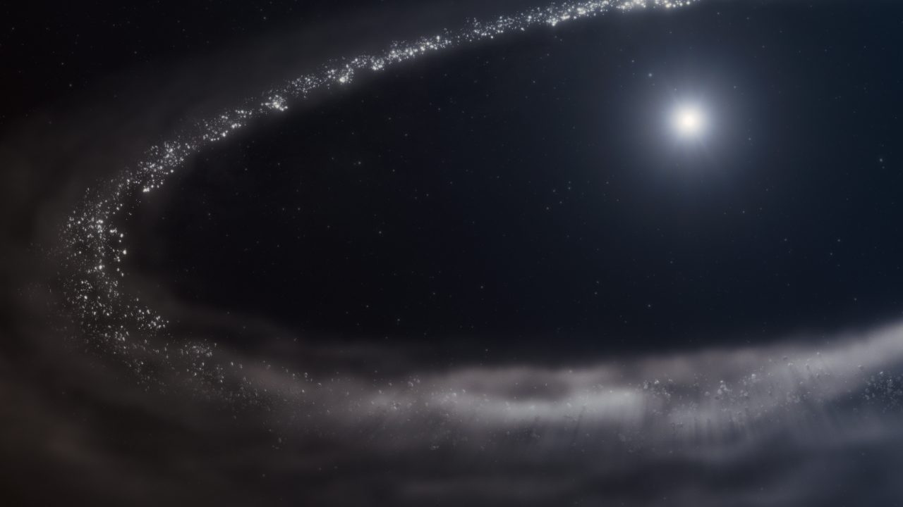 太陽系外で初めて水の氷を検出 ジェームズ・ウェッブ宇宙望遠鏡の観測成果
