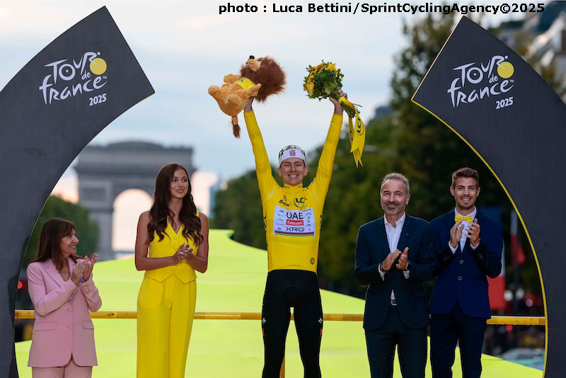 ツール・ド・フランス2025 でスロベニアのポガチャルが４度目の総合優勝｜サイクルスポーツがお届けするスポーツ自転車総合情報サイト｜cyclesports.jp