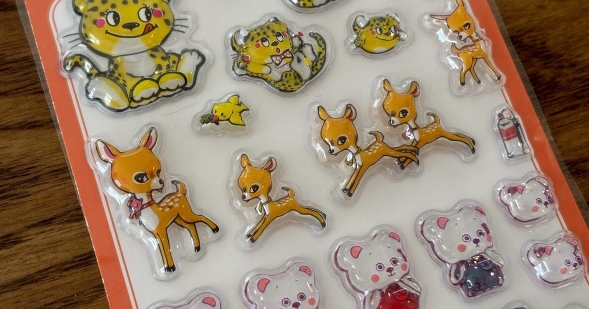 しまむらで話題のボンドロシール騒動のさなか、スーパーで見つけた「ぷくぷくジェリーシール」が想像以上に良かった