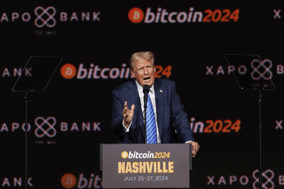 トランプ氏の｢米国製｣ビットコイン公約、実現は困難－国外で競争激化