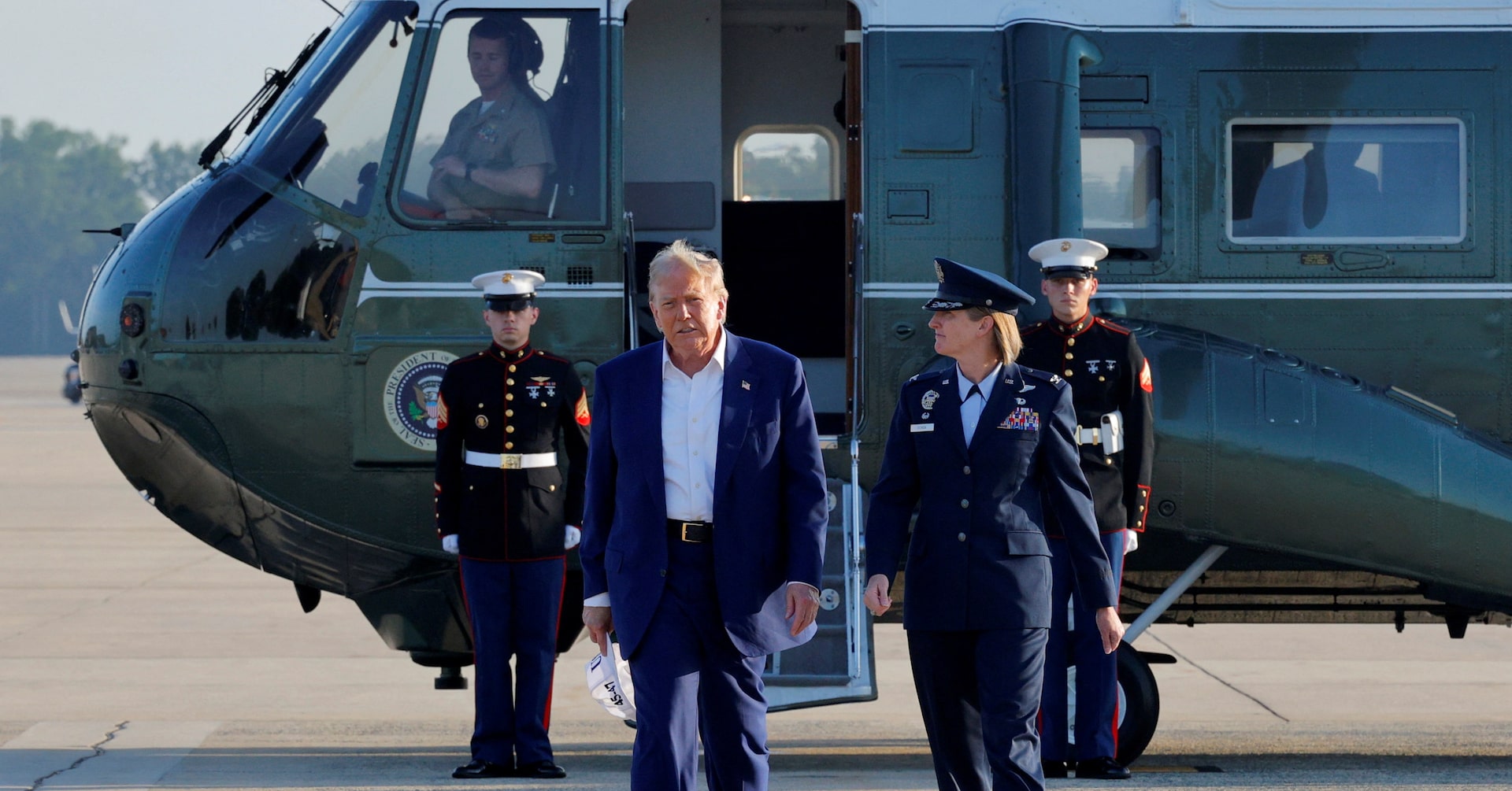 トランプ氏、ＮＡＴＯ相互防衛条項に疑問呈す 首脳会議出席控え