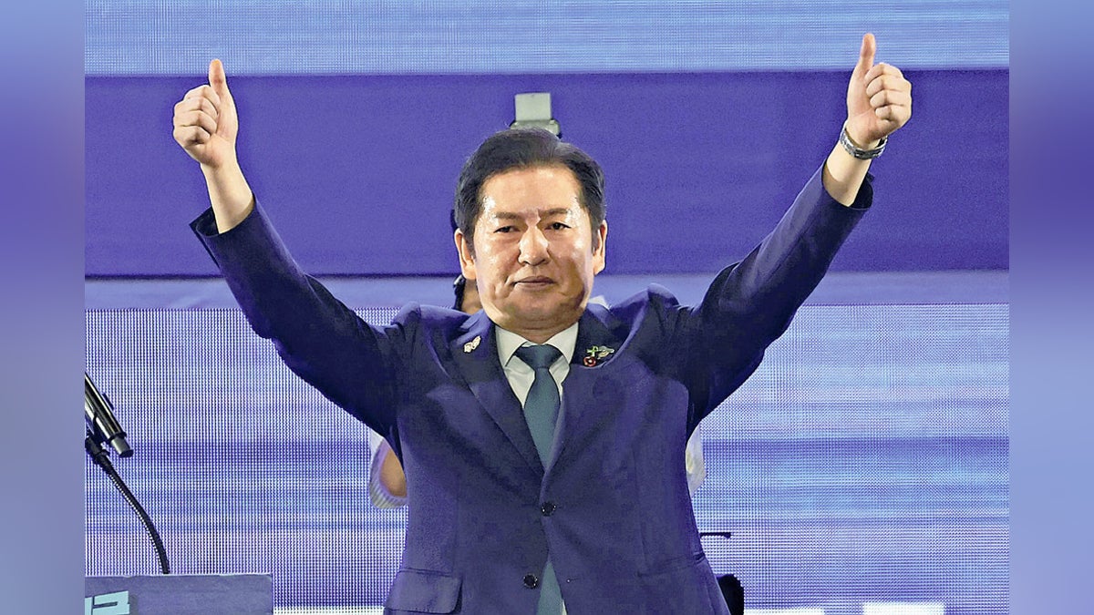 韓国与党代表に左派強硬派の鄭清来氏「李在明政権とワンチームで動く」…保守勢力へ攻勢強める構え