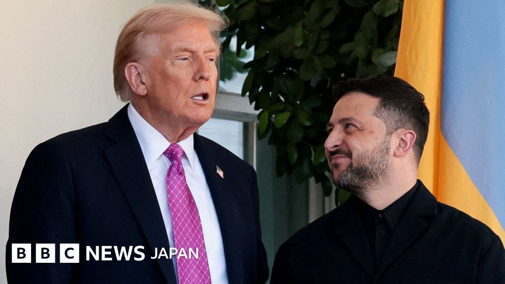 ゼレンスキー氏、米ロ首脳会談に加わる用意あると ホワイトハウスでの 「率直な 」会談後に表明