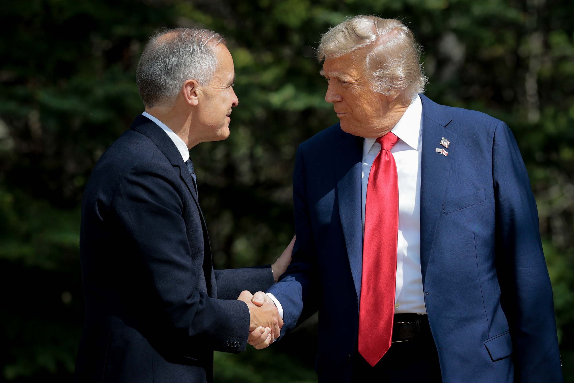 カナダ、対米報復関税の多くを撤廃－トランプ政権に歩み寄り