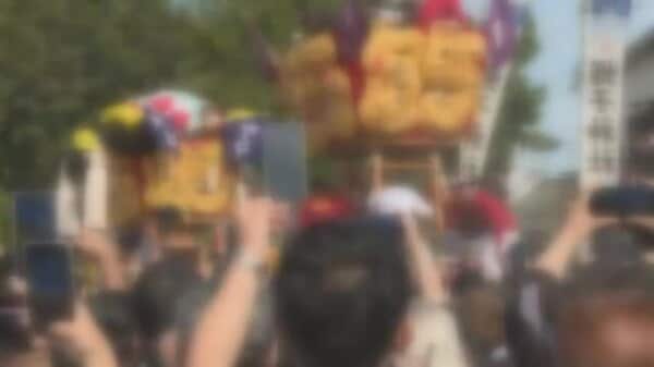 新居浜太鼓祭り 中須賀太鼓台の指揮者５人を逮捕 かき手あおり大江太鼓台へ一方的にぶつける【愛媛】
