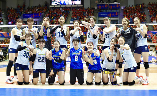 【バレー】日本、韓国にストレート勝利！初スタメン秋本美空が躍動 VNL予選Ｒ千葉大会／詳細