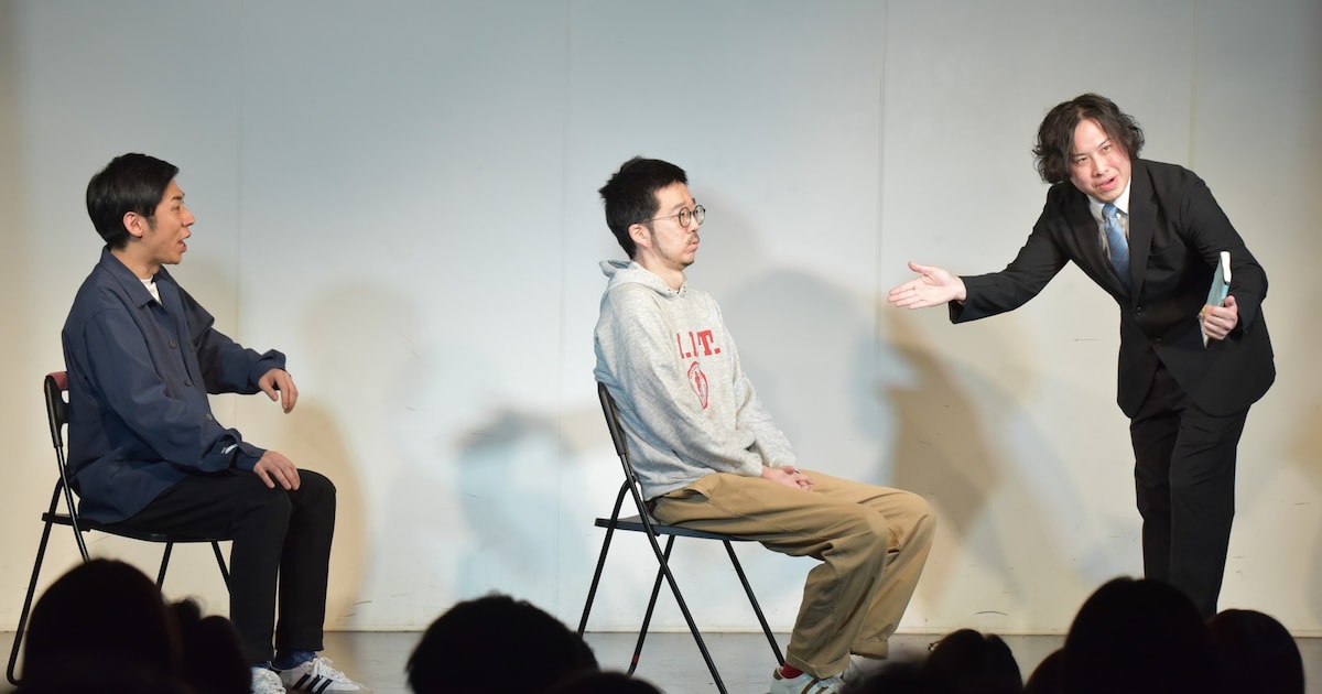 トンツカタン、ラストライブで1年目に作ったコント披露 仲間たちに囲まれてトリオ解散