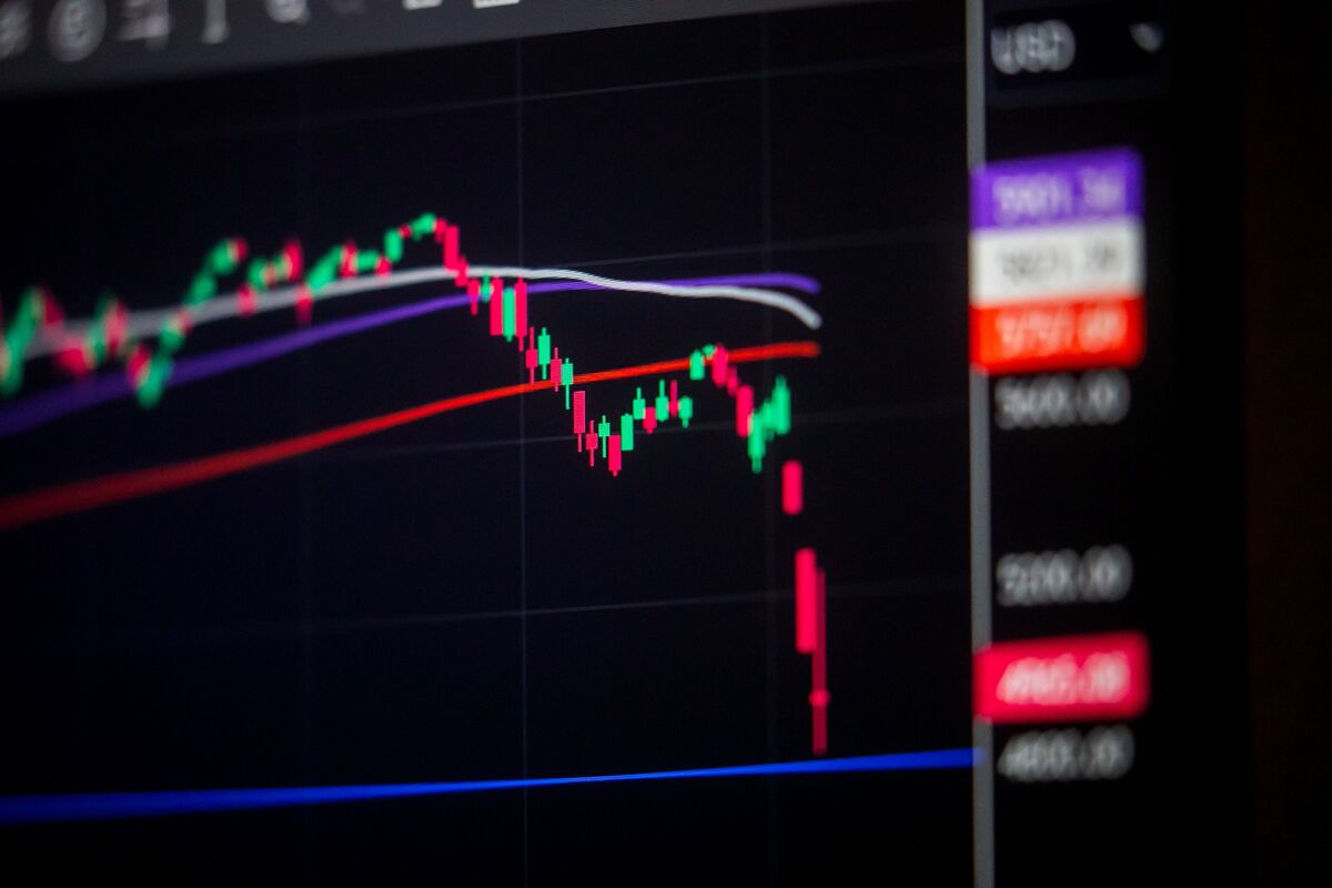 米国株に年内20％下落リスク、インフレ急上昇のシナリオで－ＲＢＣ