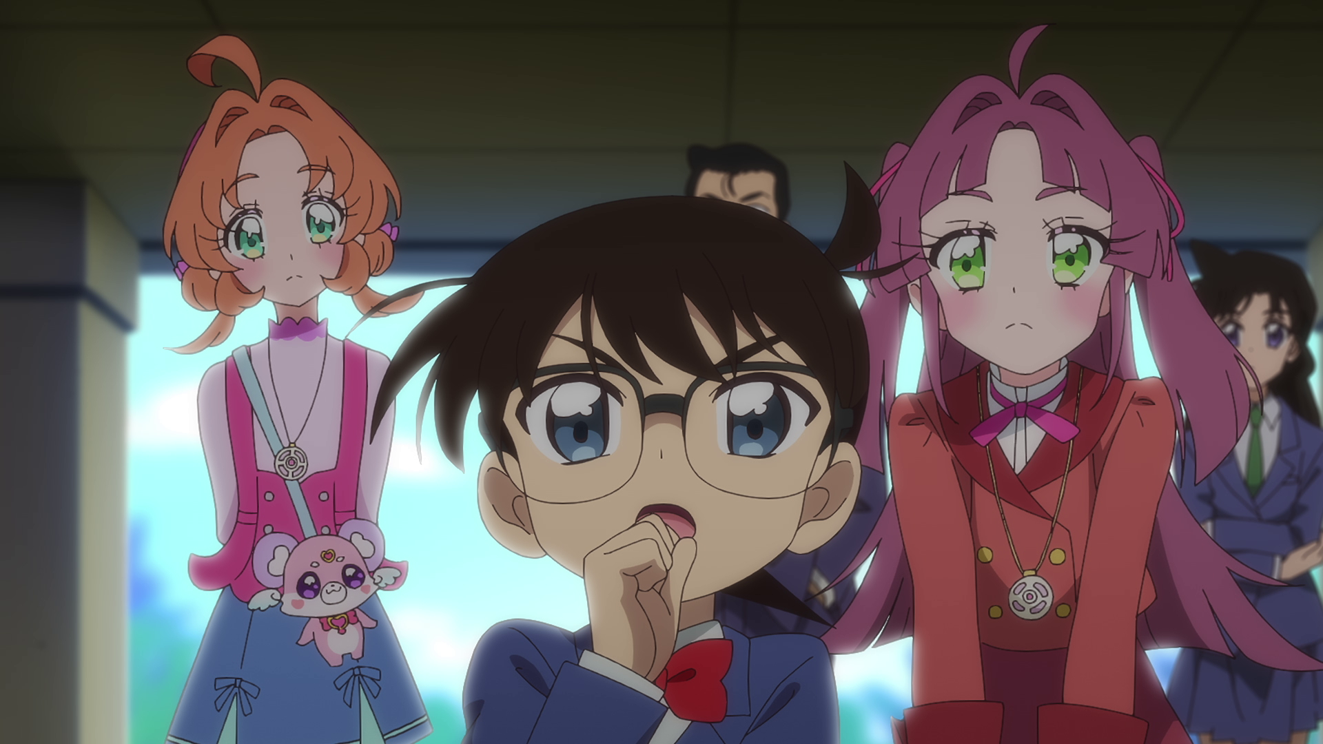 『名探偵プリキュア！』江戸川コナンが“腕時計型麻酔銃”を構える新たな場面カットなど解禁