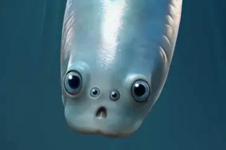 脊椎動物の先祖は4つ目が基本だった――最古の魚化石が示す姿 (2/3)