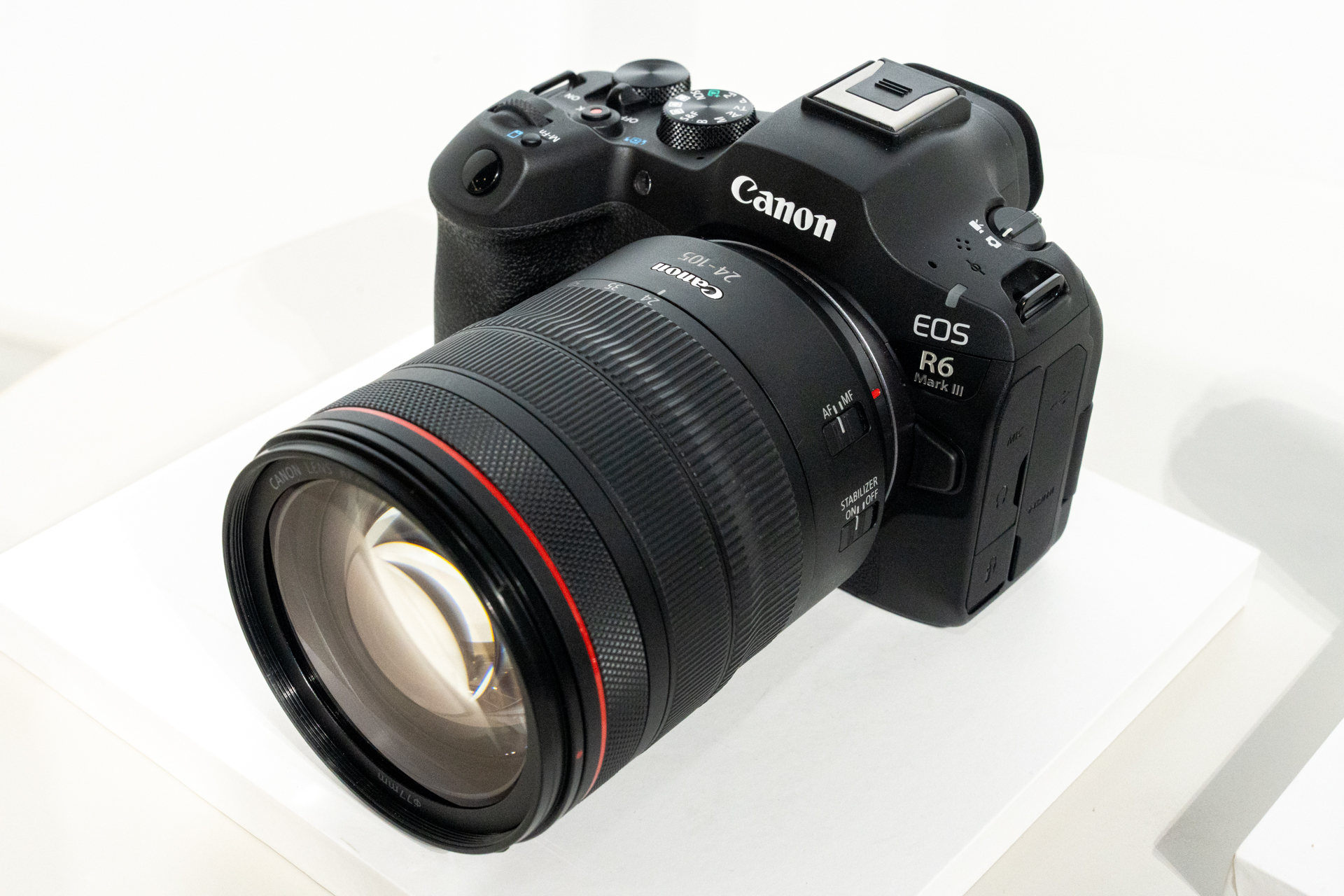 キヤノン、ミラーレスEOS初オープンゲート撮影対応「EOS R6 Mark III」