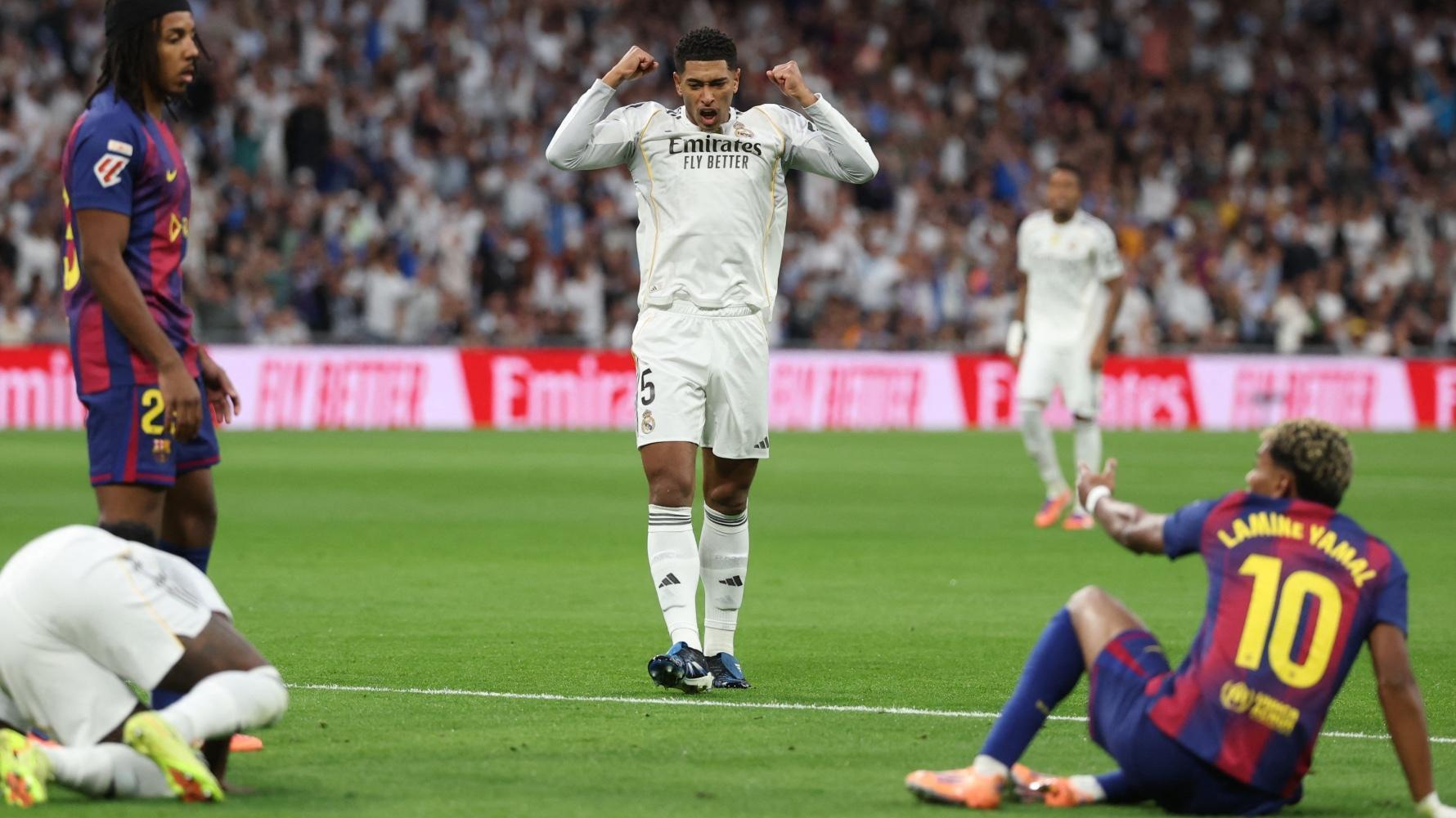 昨季4連敗の屈辱を乗り越え…レアル・マドリー、エンバペ＆ベリンガム弾でクラシコに勝利！スコアでも内容でもバルセロナ上回る（GOAL）