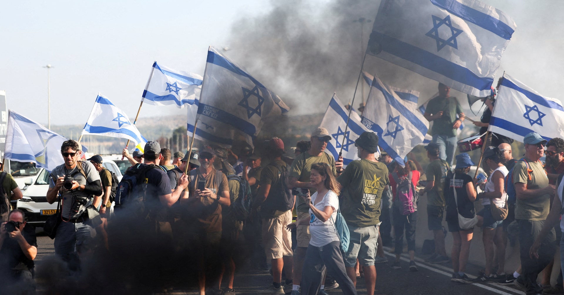 イスラエルで全国的抗議活動、ハマスとの戦闘終結求め