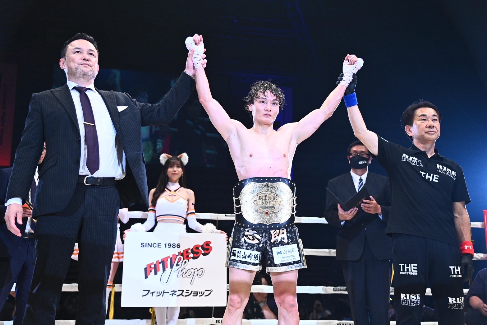 【RISE】志朗が玖村将史から3度のダウンを奪う圧勝でリベンジ成功、K-1王者・金子晃大との最強決定戦をアピール（ゴング格闘技）