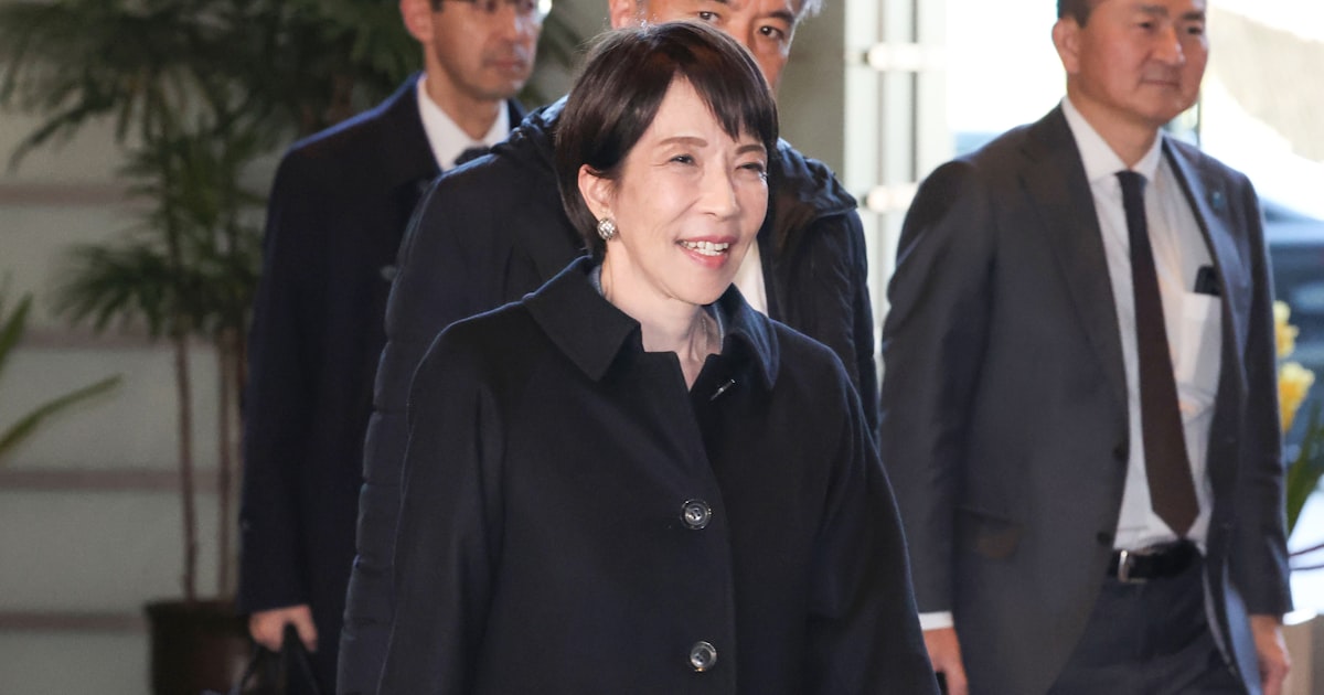 高市首相が衆議院解散を与党幹部に伝達 投開票2月上中旬、19日に詳細説明