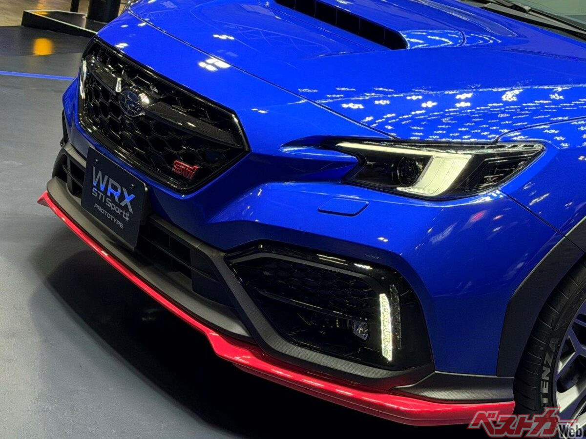 MT復活は伊達じゃない!! 東京オートサロン2026で見えたスバル「WRX STI Sport♯」の“本気度”