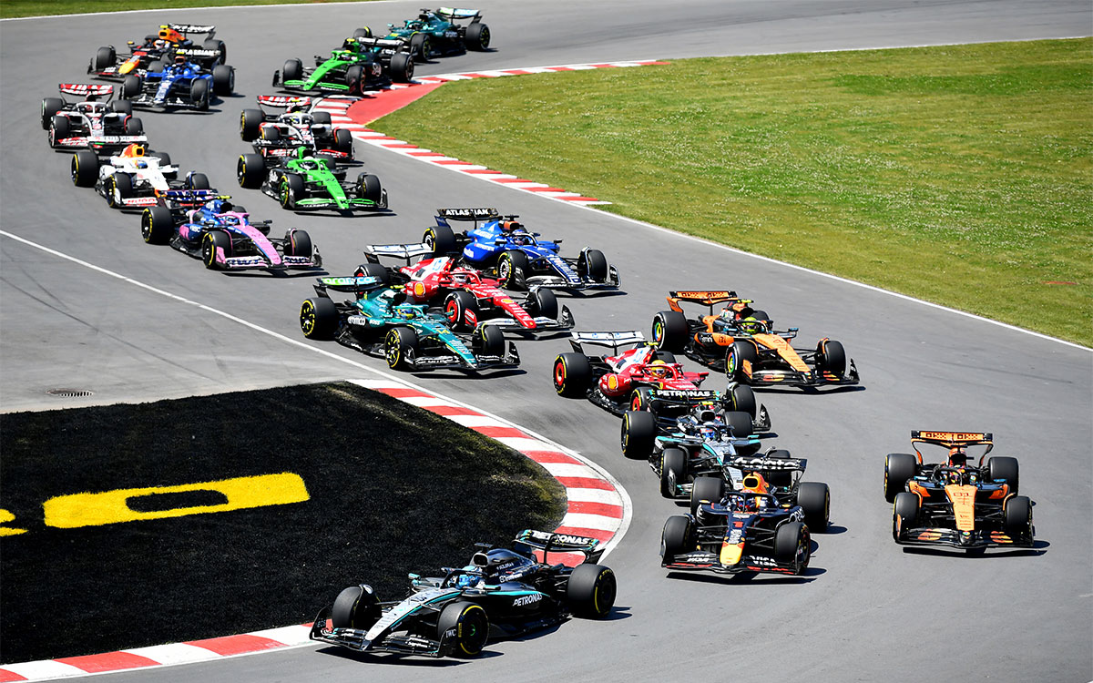 2025年F1第10戦カナダGP 決勝後ポイントランキング：ピアストリ、ノリスDNFでリード拡大