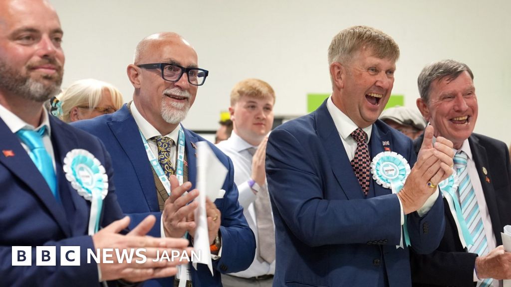 英地方選、イングランド各地で野党リフォームUKが躍進 スターマー氏は「責任負う」