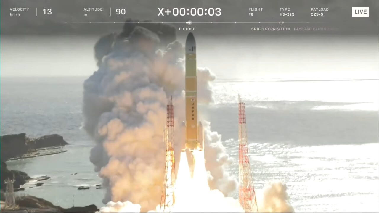 H3ロケット8号機の2段目は「みちびき」5号機を喪失したまま飛行か JAXAが原因究明状況を報告