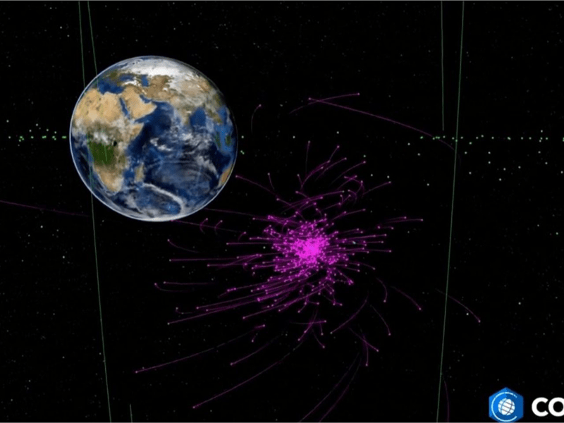 インテルサット衛星損失後に700個以上の破片を確認–宇宙追跡会社が警告した「新たな脅威」