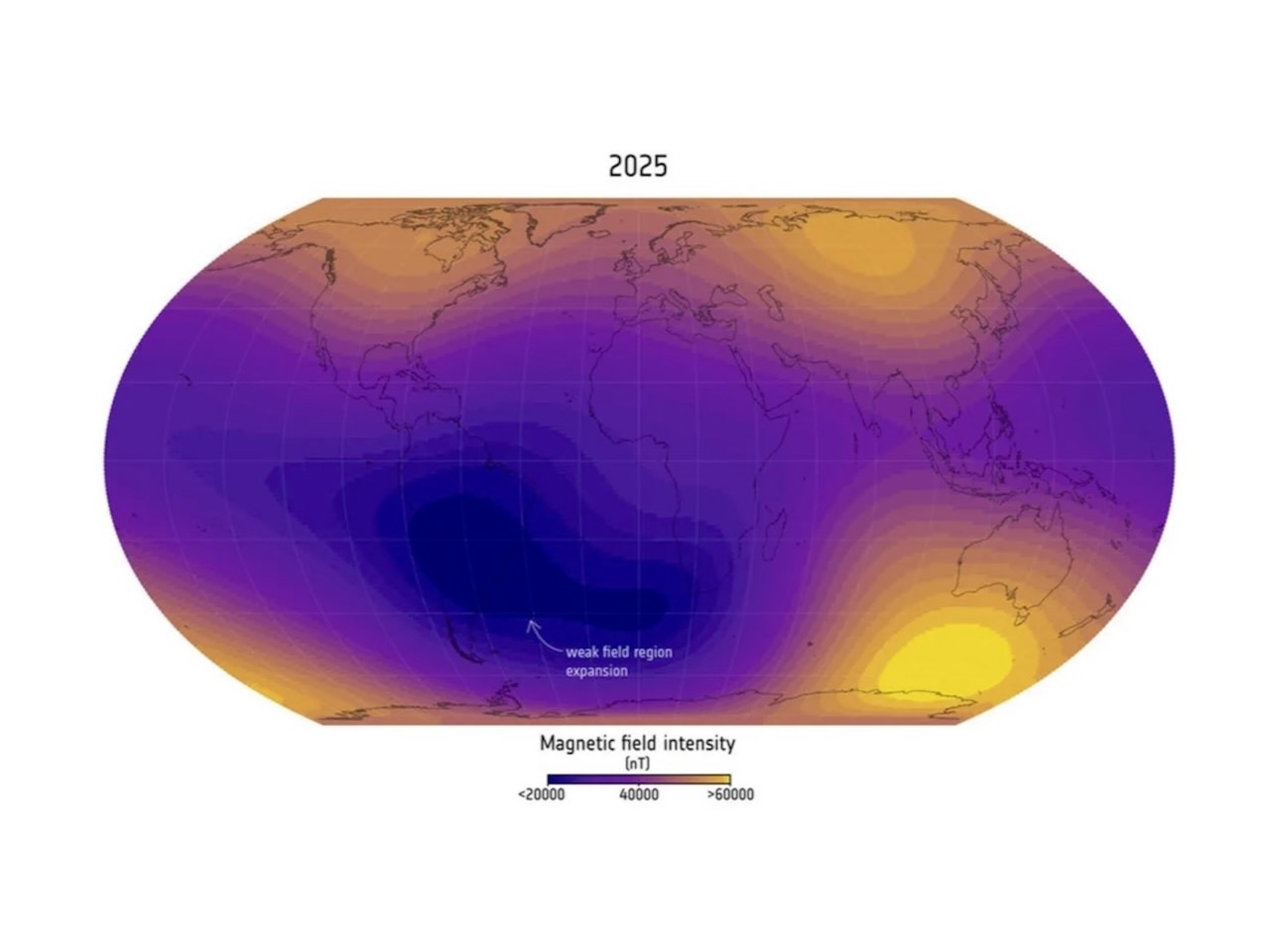 半世紀前から知られる「地球磁場の裂け目」がいま拡大中 我々への影響は