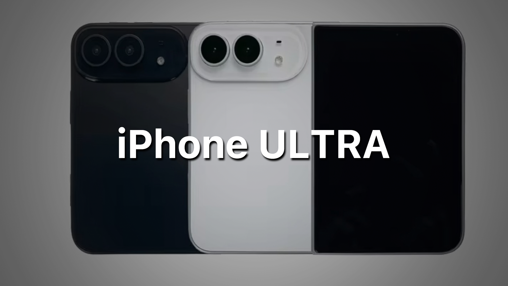 折りたたみiPhone「iPhone Ultra」の実機評価が判明。ヒンジは好評も望遠カメラ非搭載が弱点