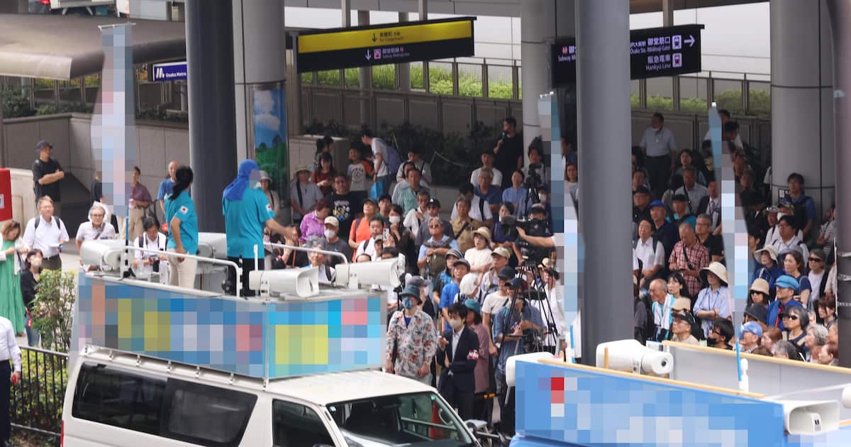 選挙演説の〝聖地〟大阪駅北「ヨドバシ前」激戦ルポ、路上ライブ横目に参院選候補ら続々と