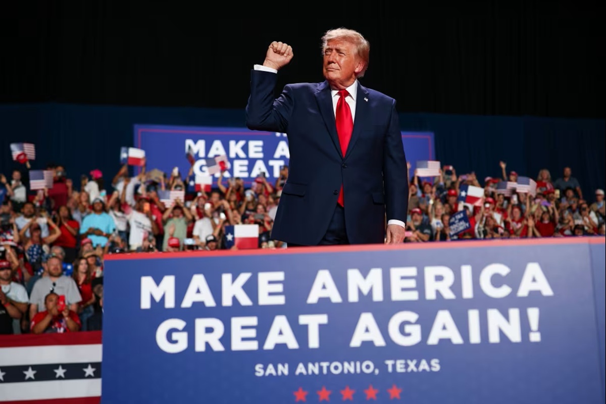 トランプ氏、1カ月足らずで3度目のテキサス訪問 不満吐露した共和党候補の音声が流出する中