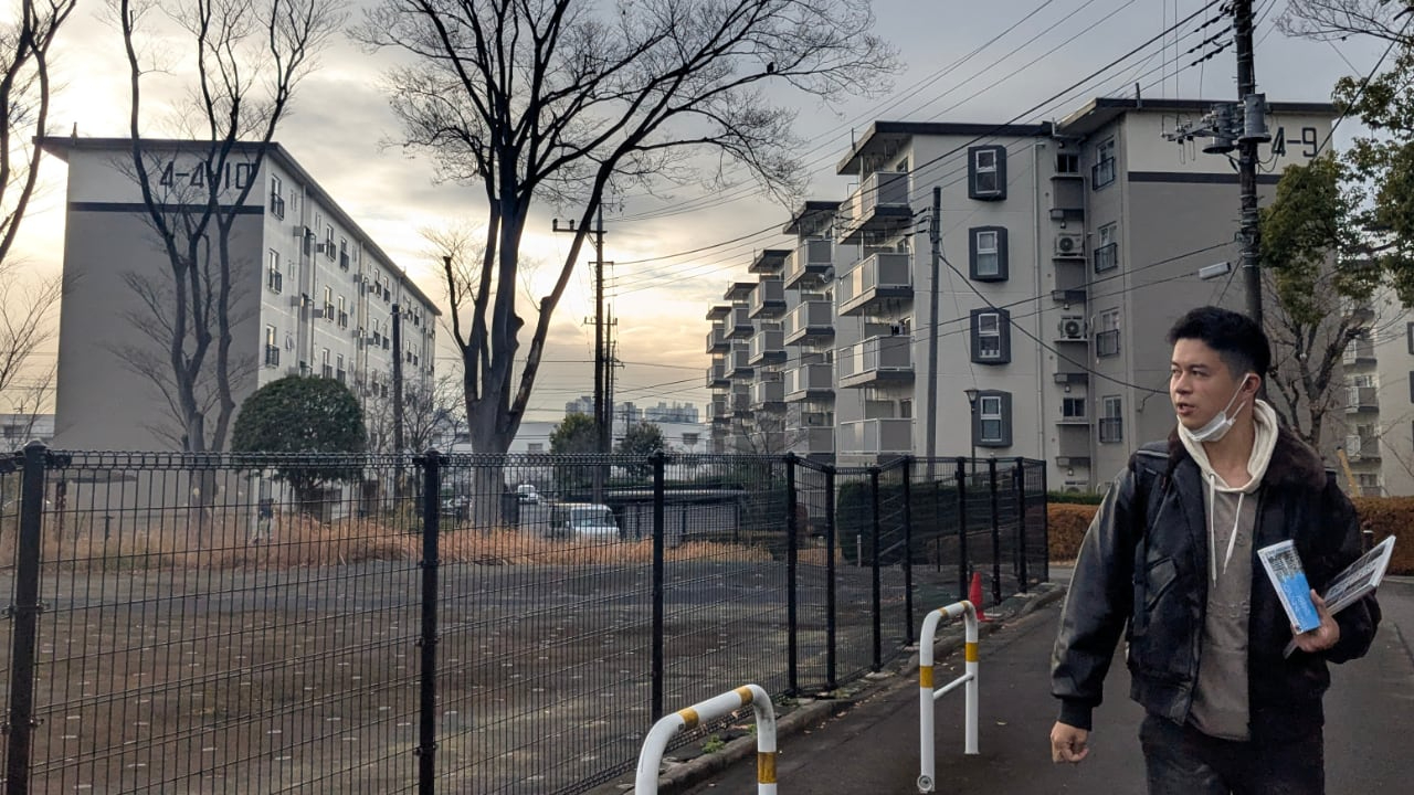 多摩ニュータウンの巡検（地理のフィールドワーク）に参加する (1