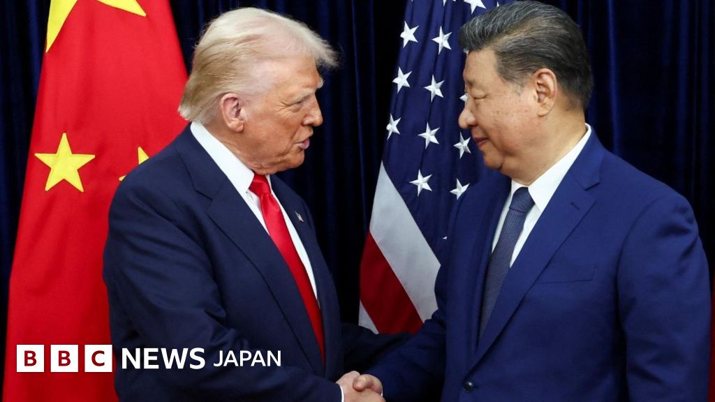 米中首脳、約6年ぶりに直接会談 レアアースめぐる「障壁なくなった」とトランプ氏