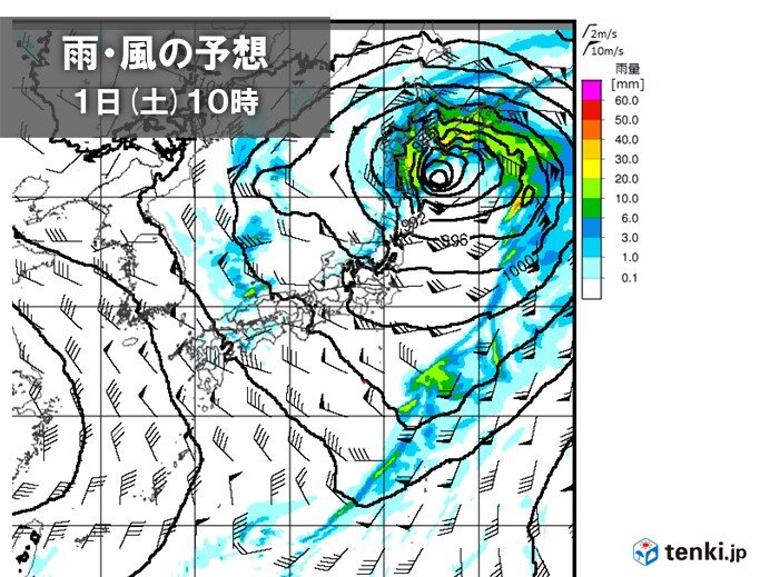 今日1日は北海道と東北は大荒れの天気 関東から九州の太平洋側は晴れて気温上昇