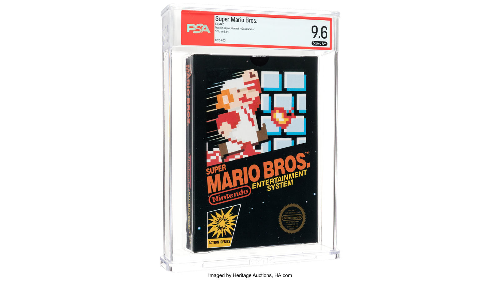 『スーパーマリオブラザーズ』の未開封品が「約5億円」で落札される。現状最古の未開封マリオ、ゲームの“史上最高額”を更新
